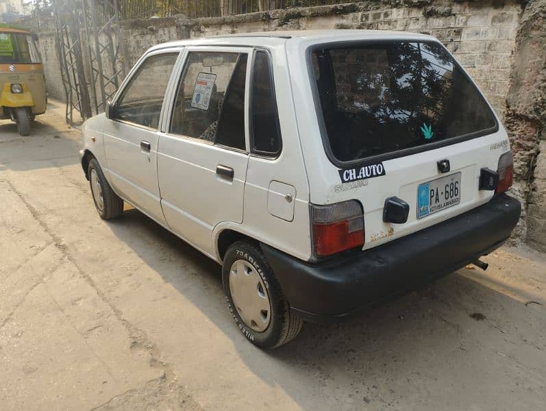 Suzuki Mehran VX 2009. . . BUMPER TO BUMPER ORIGINAL COLOUR 2