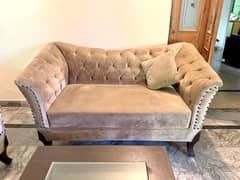 6 seater sofa set with center table