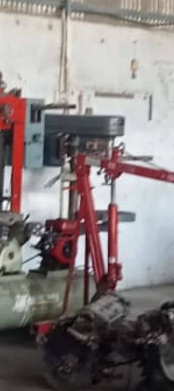 tyre changer machine ha  hydraulic press ha  drill machine ha 2