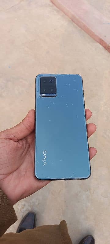 vivo y33s 10 10 vip set koi masla nhi no open 1