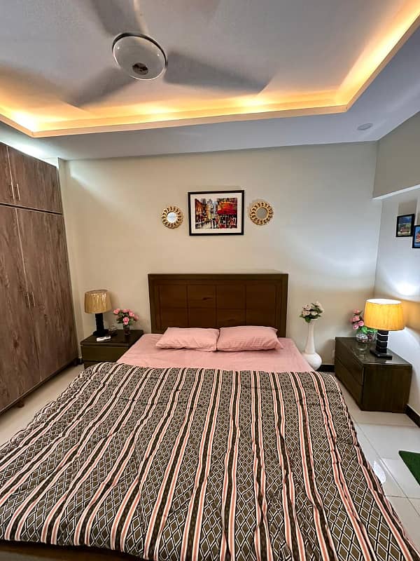 One Bedroom Furnished Apartment Available For Rent In Capital Residencia 7