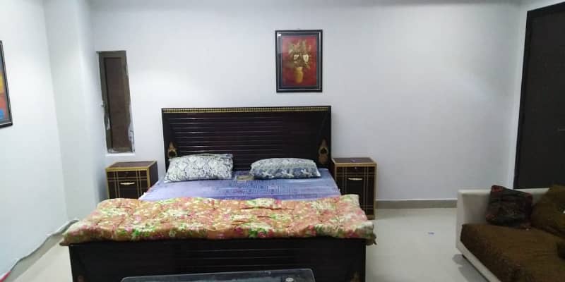 Furnished studio apartment available for rent in bahria town phase 4 civic center 0