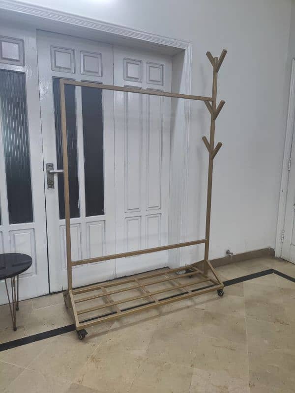 Wardrobe Stand Multi Purpose shoe rack and hanger , New 5