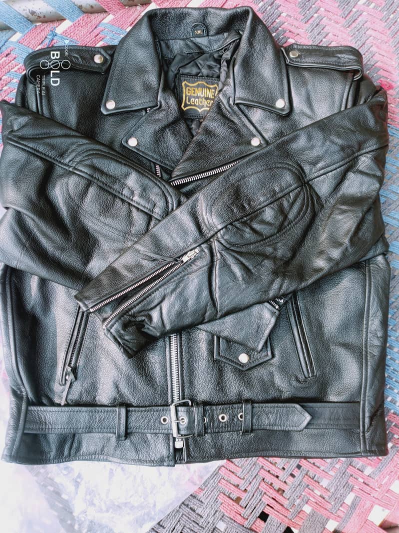 Genuine leather jacket 10/10 condition from Spain size xxl 2