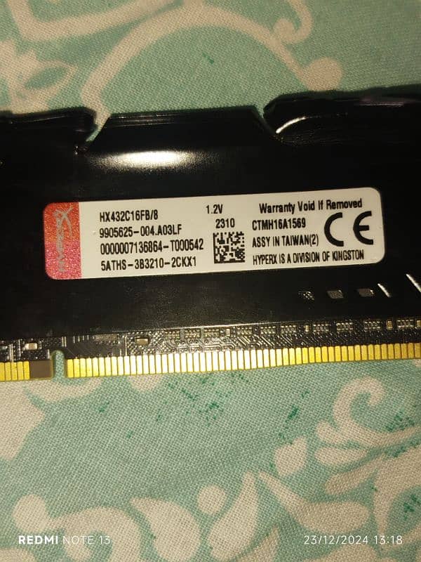 HYPER X DDR 4 RAM 1