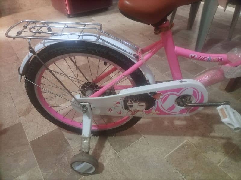 Baby Girl Bicycle for sale in New Condition 2