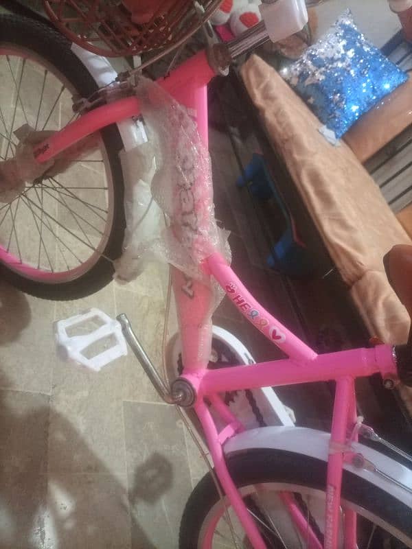 Baby Girl Bicycle for sale in New Condition 3