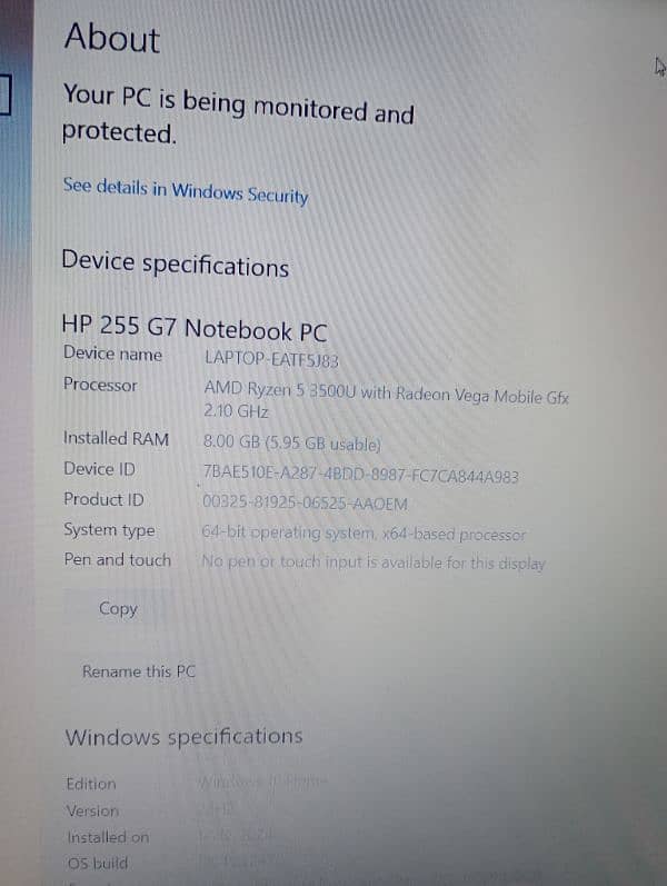 hp 255 g7 notebook pc 1