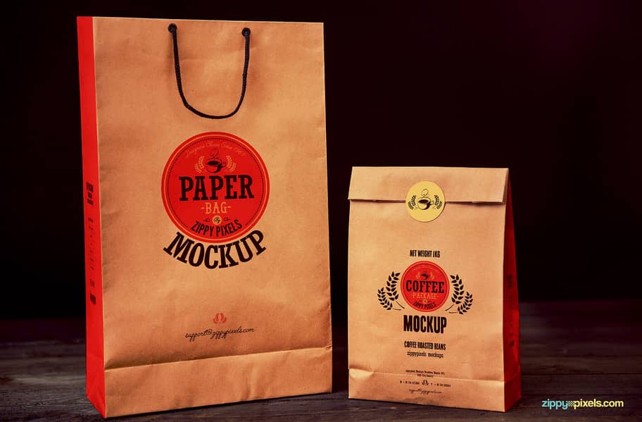 Paper Bags/Kraft Brown White Bags/Goodie Bags 7