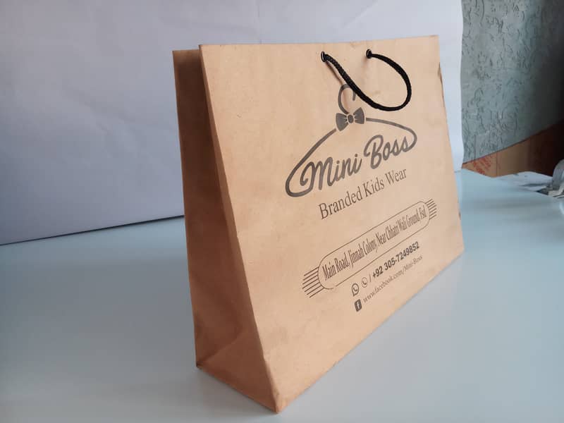 Paper Bags/Kraft Brown White Bags/Goodie Bags 11