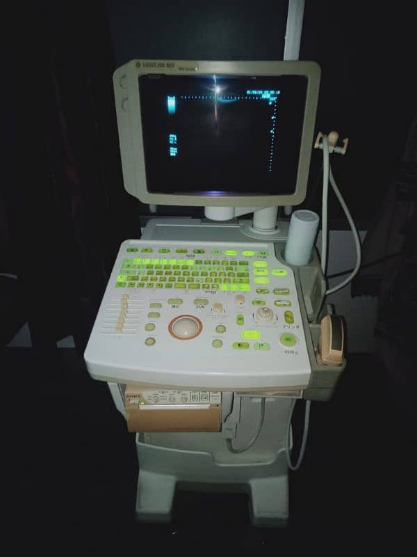 ultrasound machine gray scale logic MD 200 3