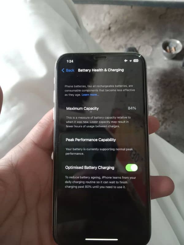 iphone x non pta 10/10 condition battery 84 7