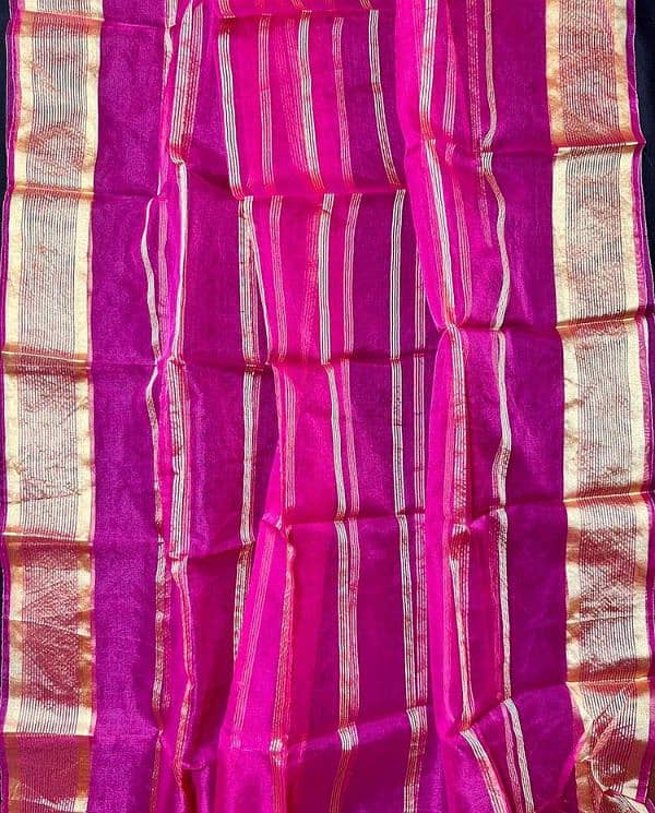 Women's Organza Silk Plain Shawl 0