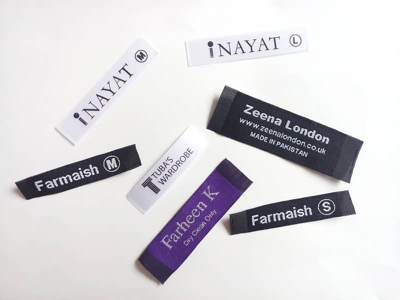 Woven Labels Sevices/Printed Labels/Price Tag Service Available 6