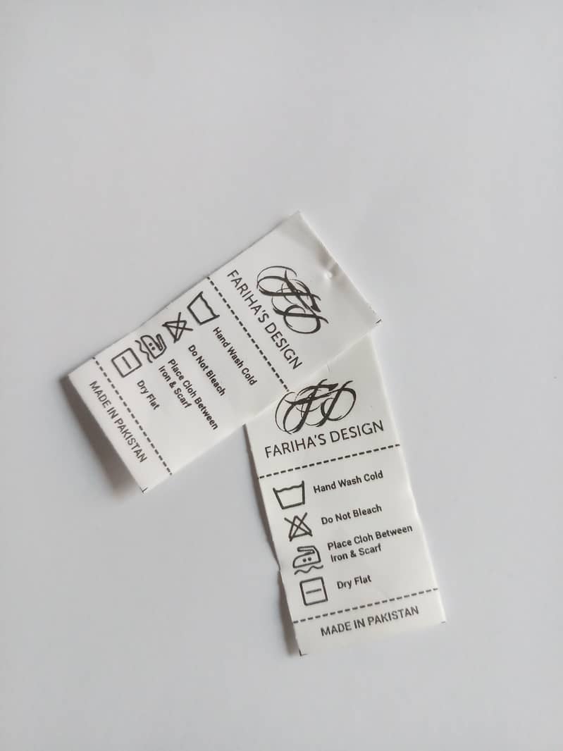 Woven Labels Sevices/Printed Labels/Price Tag Service Available 8