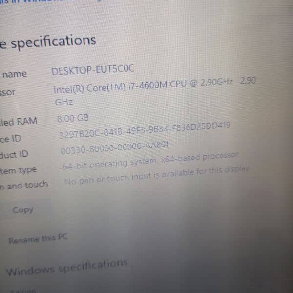 Gaming Laptop i7 4th Gen | 8/128 | 2GB Graphic Card 1