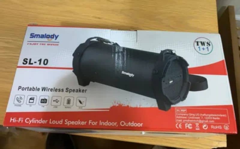 Smalody Speaker portable wireless 2