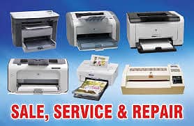 Printer & Photocopier repairing and toner refilling services. 1