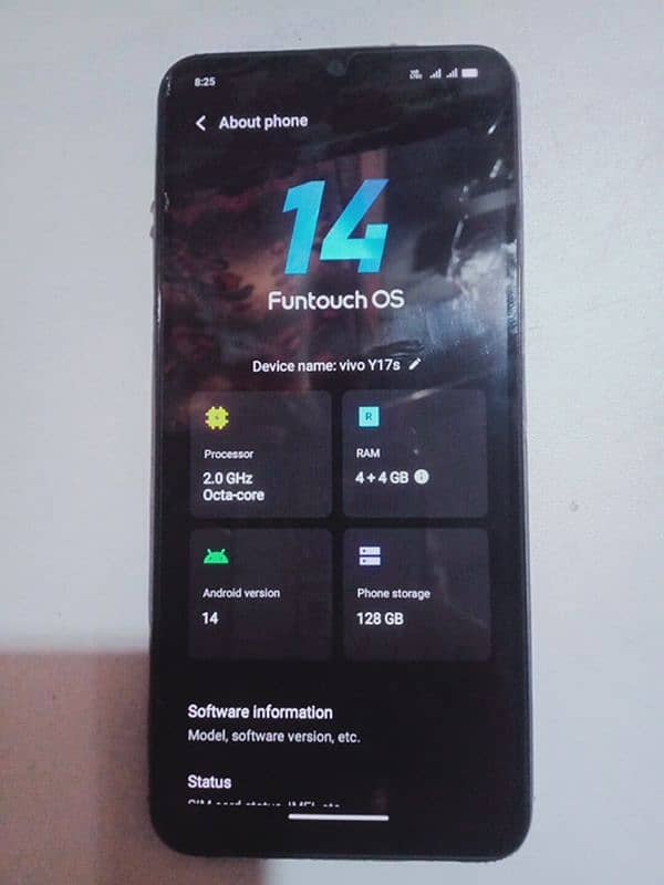 Vivo y17s 2