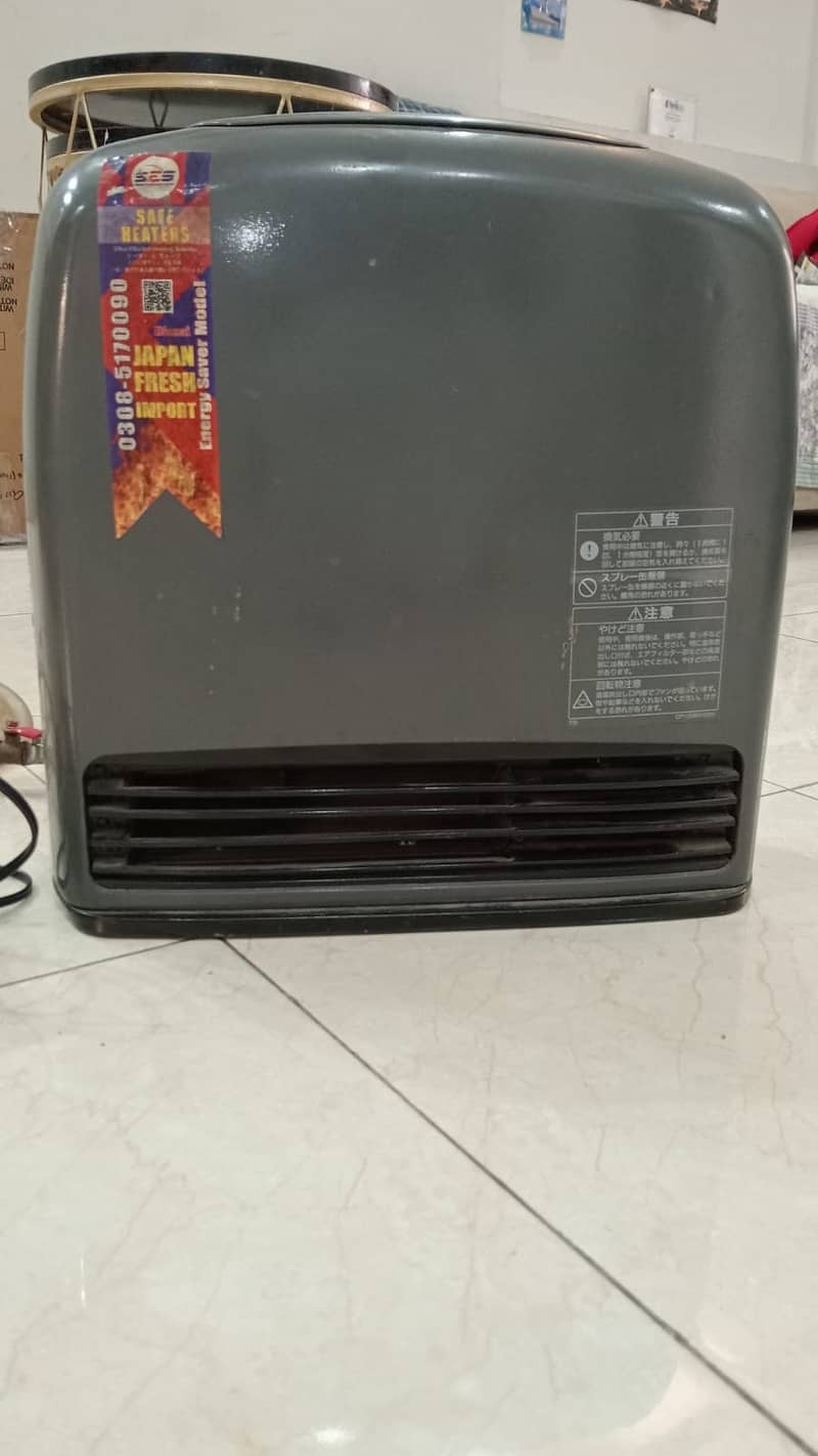 Original Japanese Imported Gas/Electric Room Heater 2