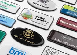 Epoxy Badges Printing/Packaging Printing Available in Lahore