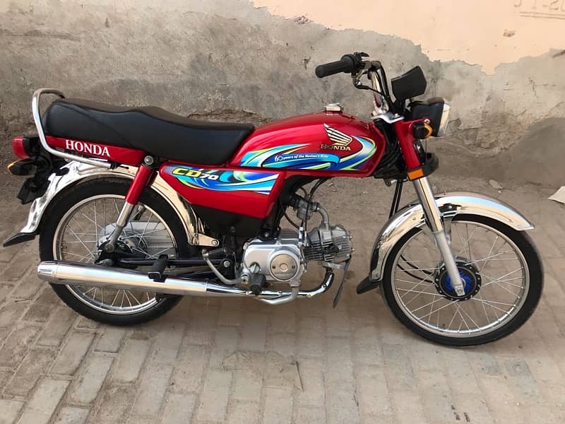 Honda CD 70 2024 model 0