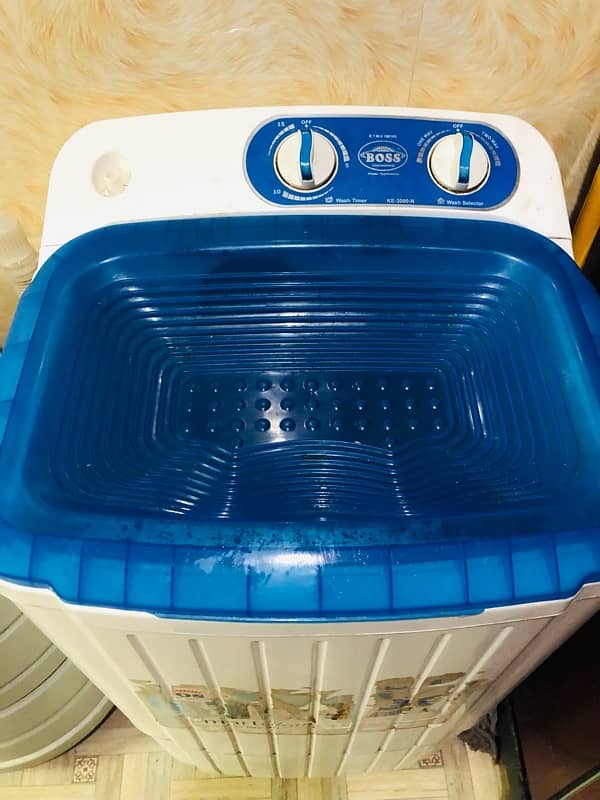 "Boss Washing Machine & Spinner dryer Efficient Cleaning and Drying 2