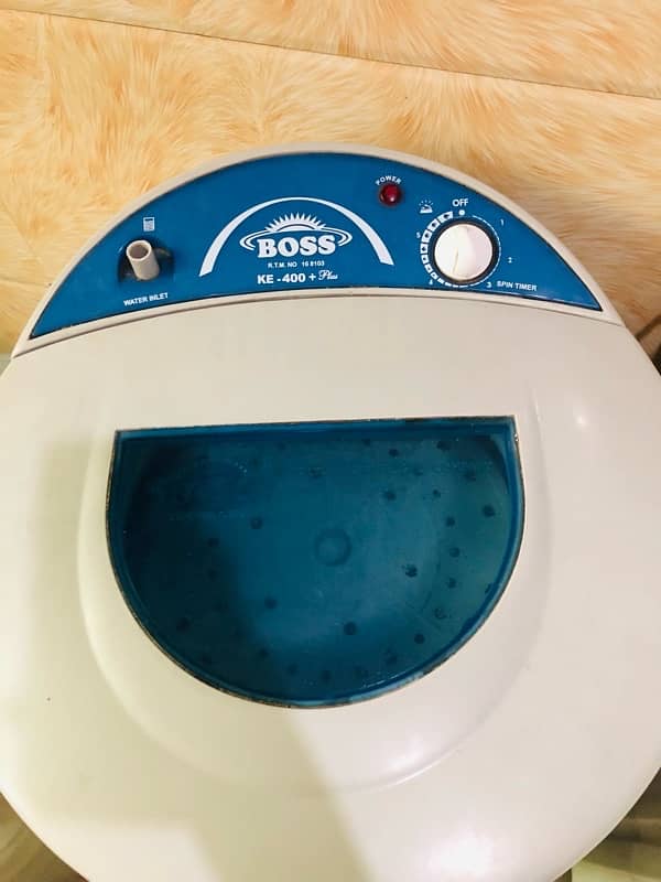 "Boss Washing Machine & Spinner dryer Efficient Cleaning and Drying 11