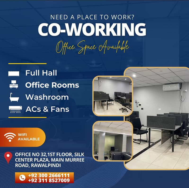 Fully Furnished Office Space for Rent | 1250 sq ft | 30-40 Workstation 0