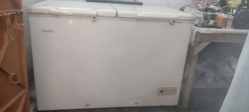 Haier Dubble Door Fridge+dif Frezer 1