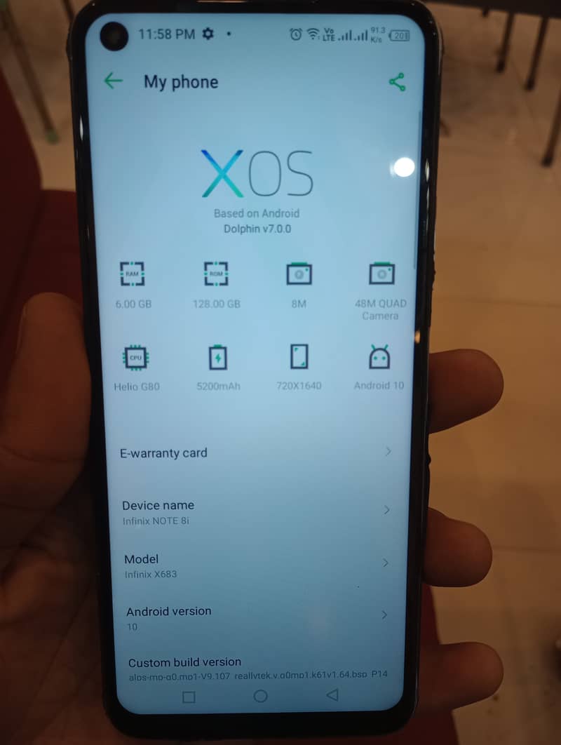 Infinix note 8i 5