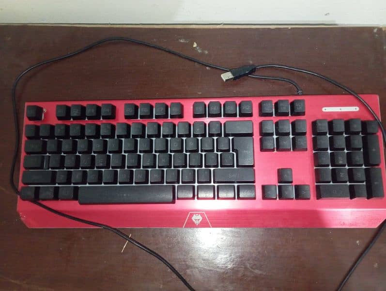 wolf totem V5 gaming keyboard 2