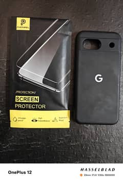 Google Pixel 8a Original Case and tempered glass