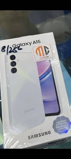 Samsung A15 box pack k brand new