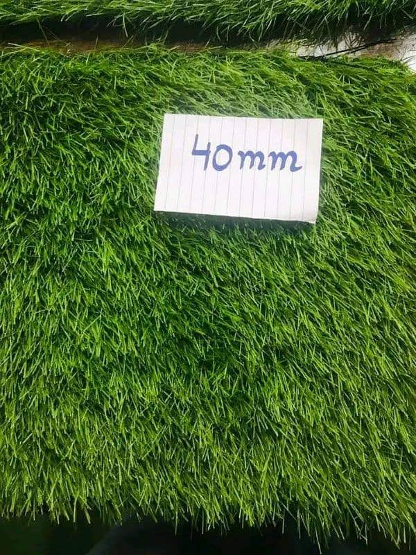 Artificial grass  10mm to 50mm are available with fitting 7