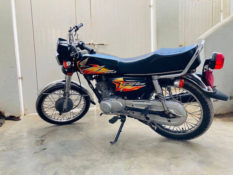 Honda CG 125 model 2021 rigistration 2024 3