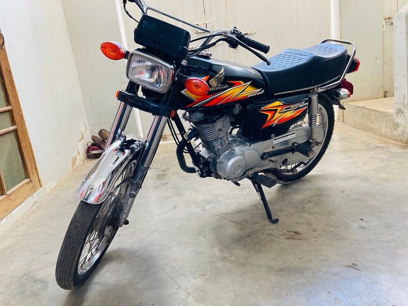 Honda CG 125 model 2021 rigistration 2024 5