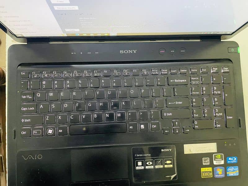 SONY  VAIO F Series Core-i7-2nd  Workstation 6