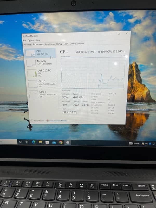 Lenovo P15 Gen 1 i7-10850H 4