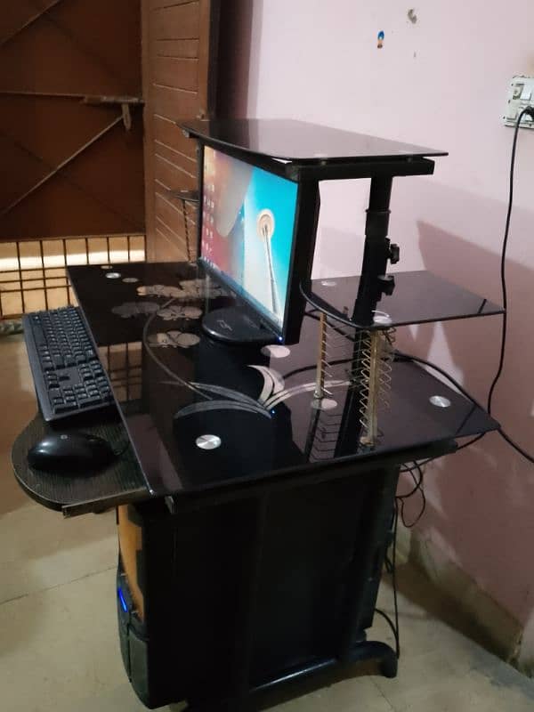 PC setup with table 3