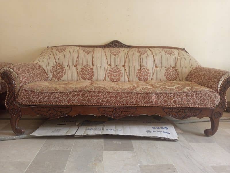 2 sofa sets (one sofa set is 5 seater and other one is 7 seater) 5