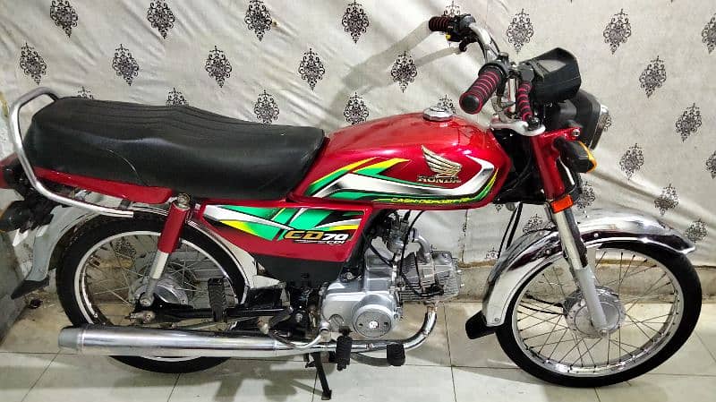 Honda Cd 70 2022 model urjante sale 0