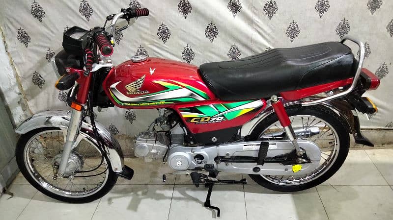 Honda Cd 70 2022 model urjante sale 1