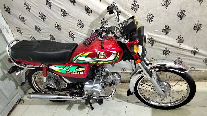 Honda Cd 70 2022 model urjante sale 2