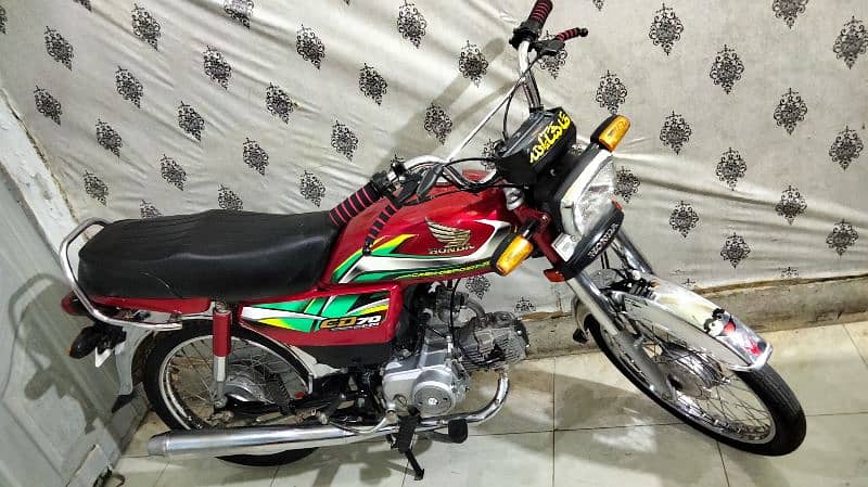 Honda Cd 70 2022 model urjante sale 5