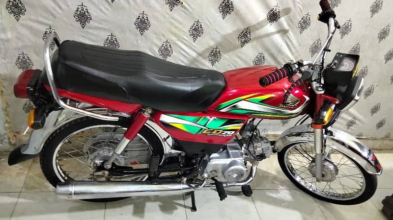 Honda Cd 70 2022 model urjante sale 6