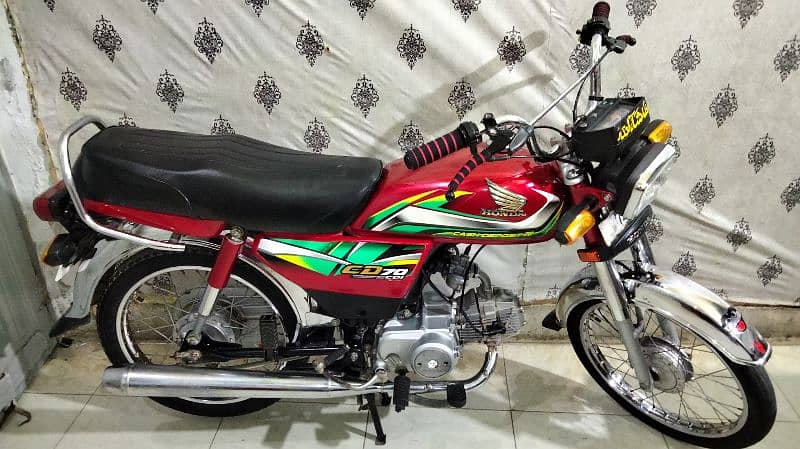 Honda Cd 70 2022 model urjante sale 7