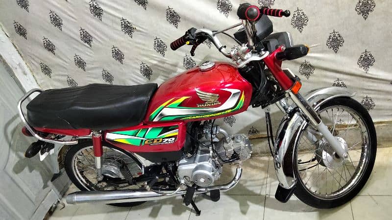 Honda Cd 70 2022 model urjante sale 9