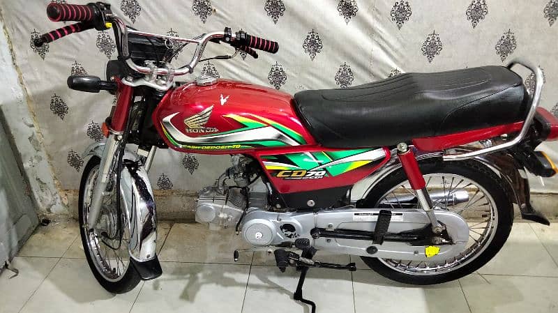 Honda Cd 70 2022 model urjante sale 13