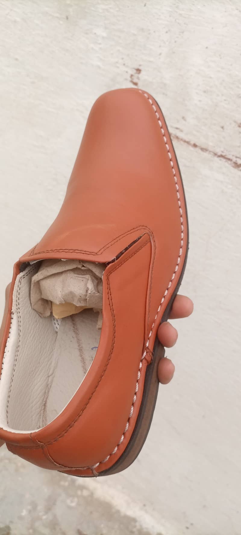 Men's original leather made shoes delivery all over pakistan 0